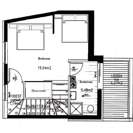Pohorje Pearl Lux, 2-floor 霍茨科波霍尔耶